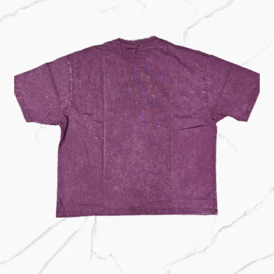 YoungLA - #4156 Revenge Tees Burgundy Wash