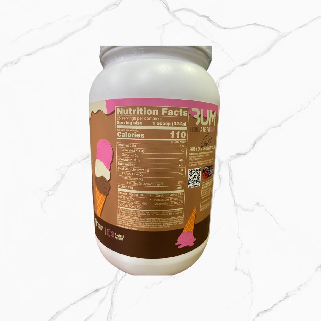 Raw Nutrition CBum Itholate Protein Napolitano 25 servings