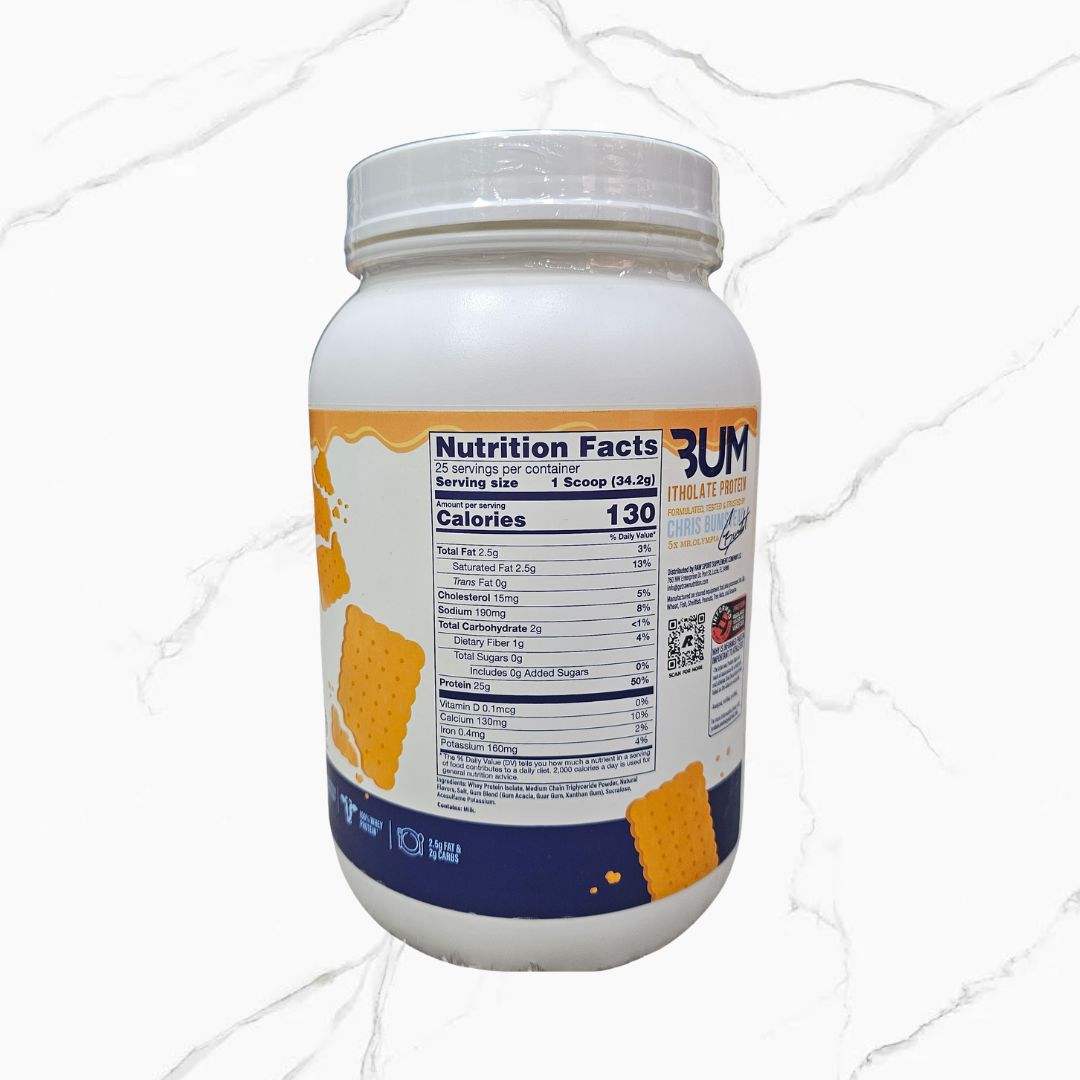 Raw Nutrition CBum Itholate Protein Toath Ted Graham Crackers 25 servings