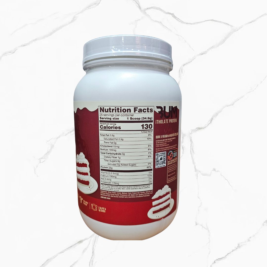 Raw Nutrition CBum Itholate Protein Red Velvet 25 servings