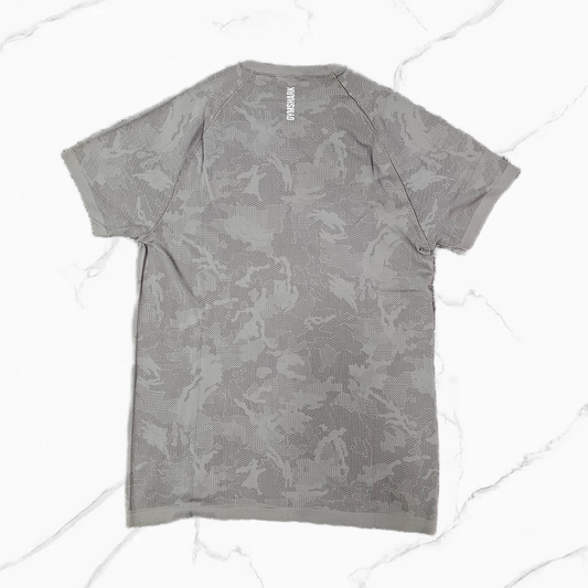 Gymshark - A5A2D Geo Seamless T-Shirt Brown