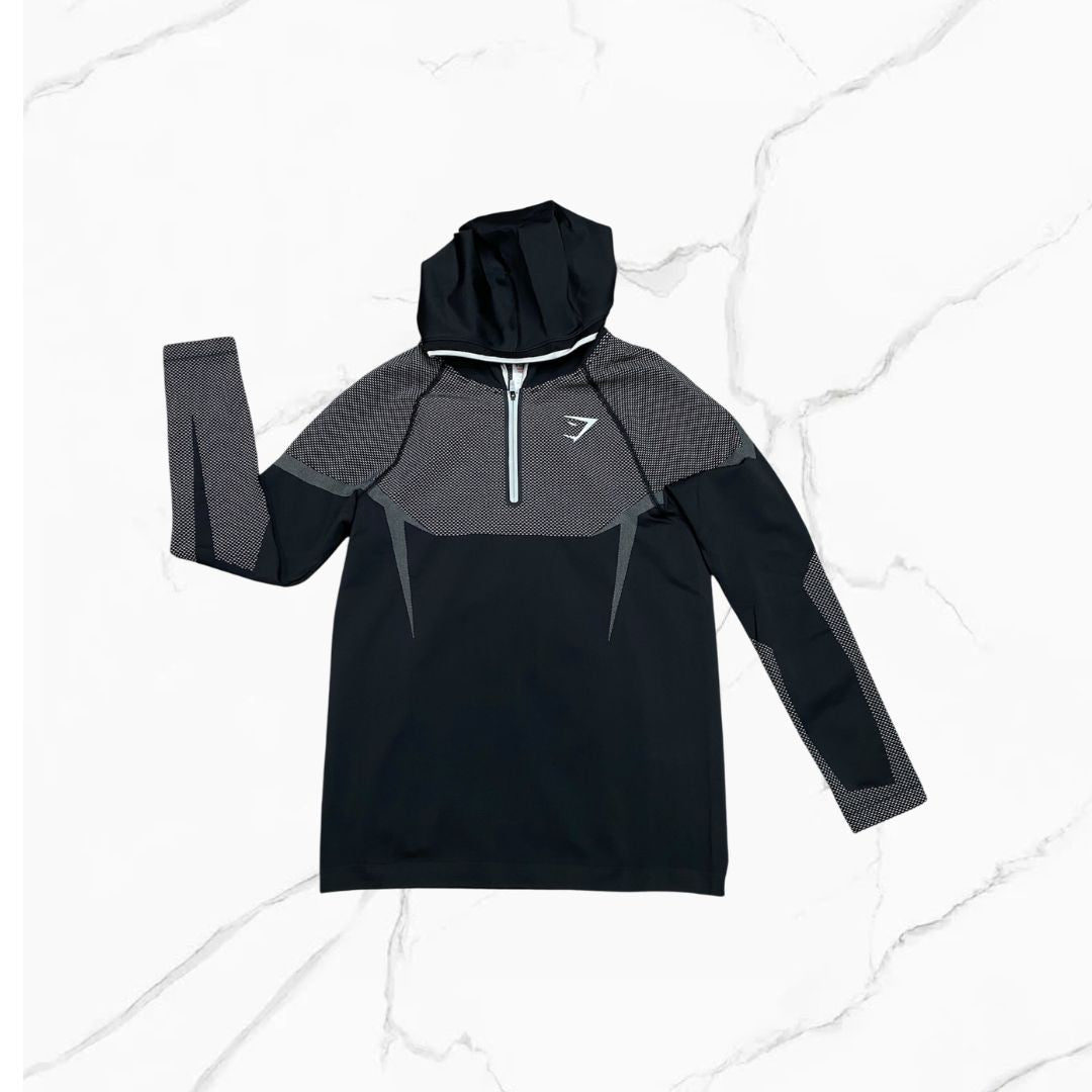 Gymshark Hoodie Onyx Black