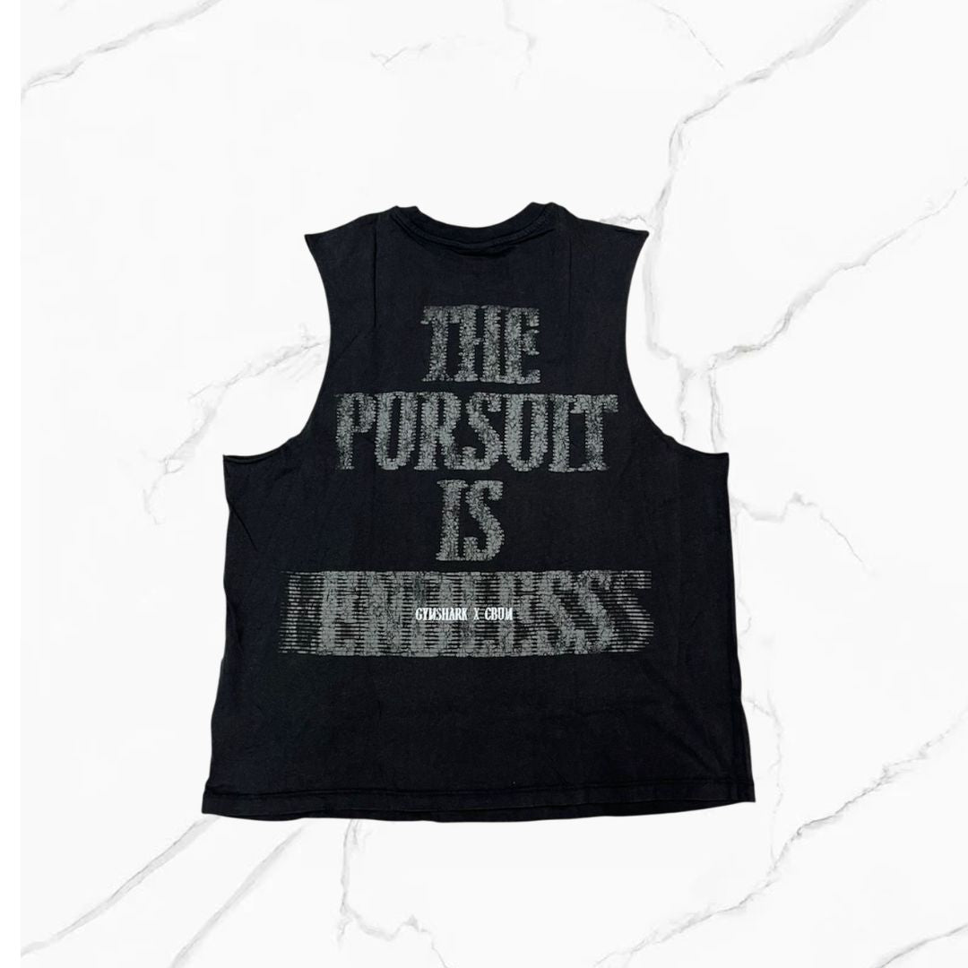 GS X CBUM Washed Sleevelees T-Shirt Black
