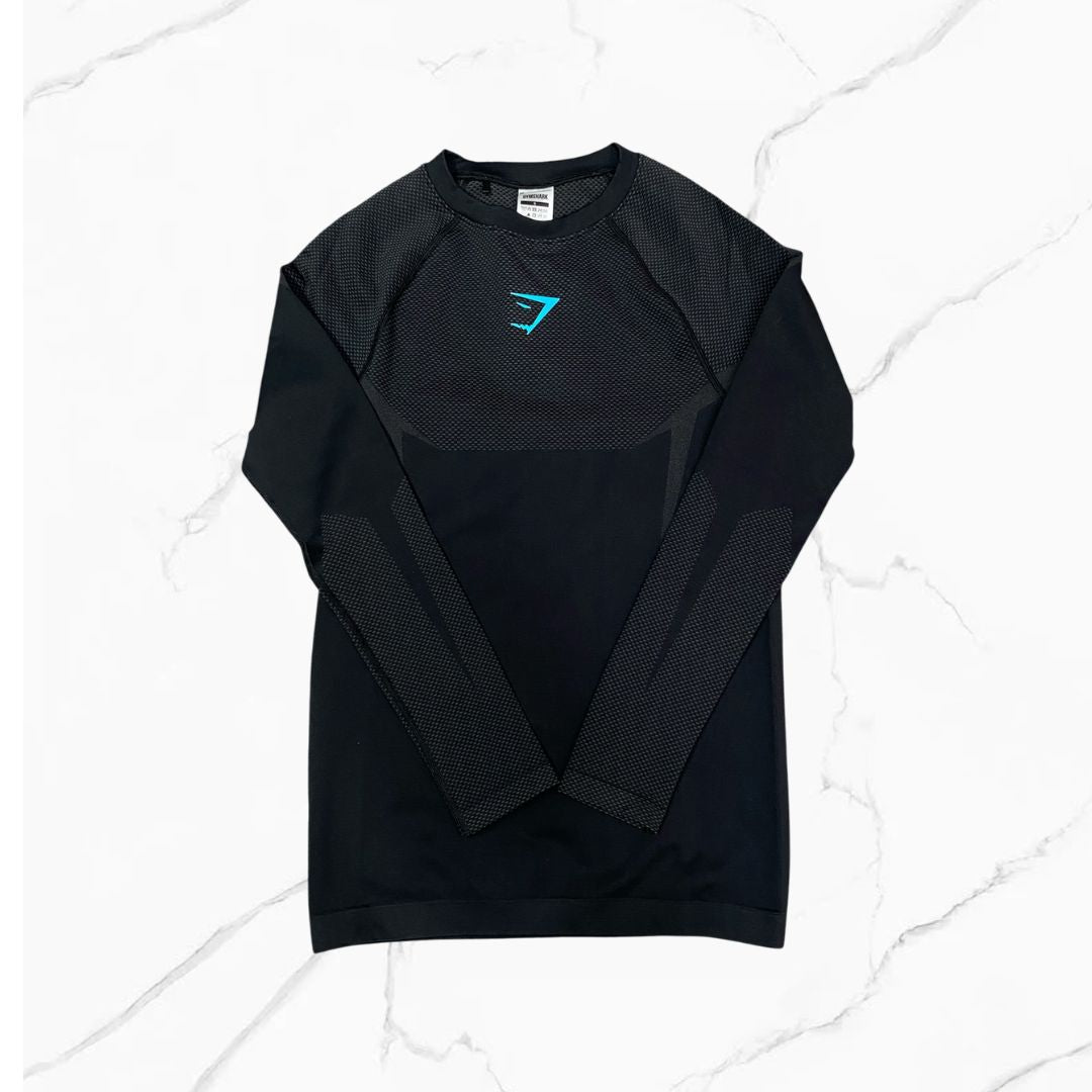 Gymshark Onyx Long Sleeve Blue/Black