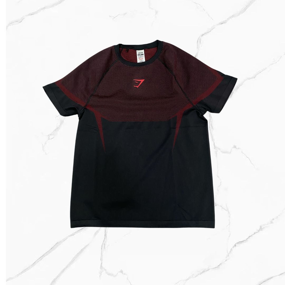 Gymshark Onyx Tees Red/Black
