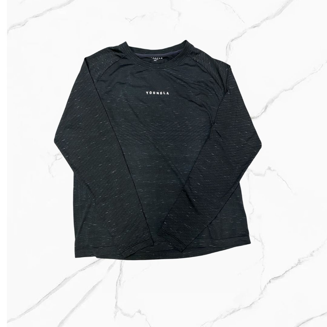 YoungLA T-Shirt Long Sleeve Black