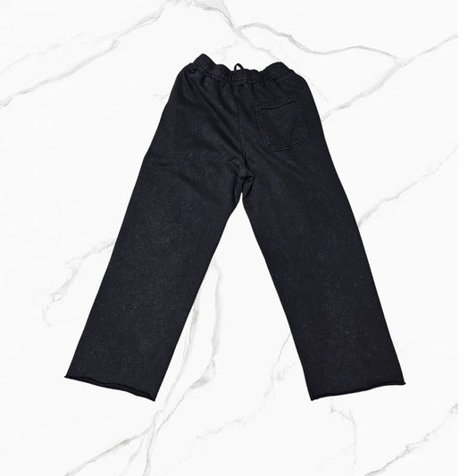 YoungLA New Wave Baggy Sweats Black Wash