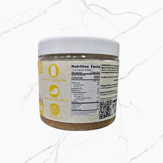 Fit Butters Banana Mapple French Toast Cashew Almond Blend 454g