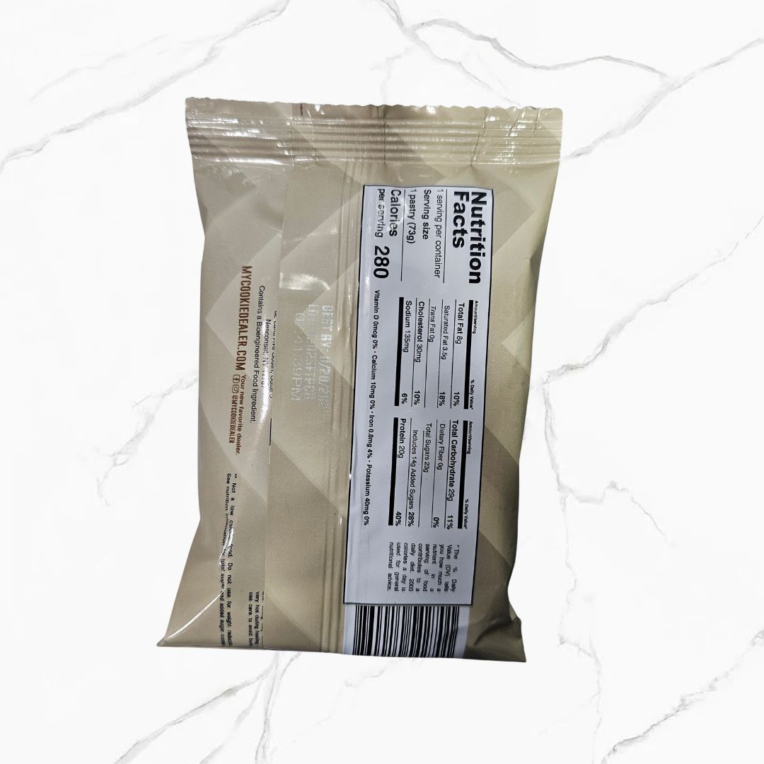 My Cookie Dealer Frosted Chocolate Donut Protein Toaster Pastry 73g