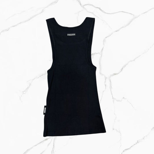 GS X CBUM Ribbed Tank Black