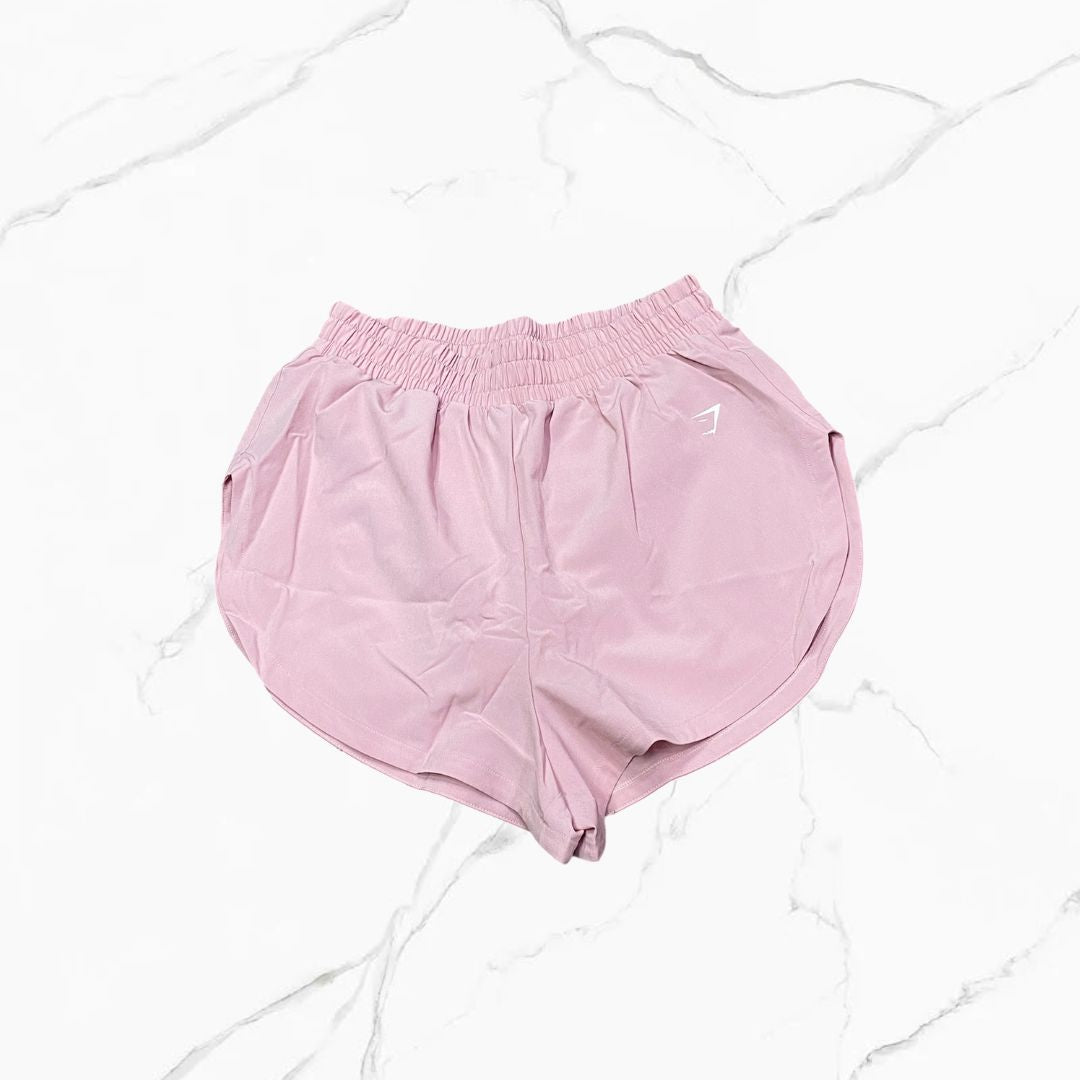 Gymshark Interval High Leg Shorts Pink