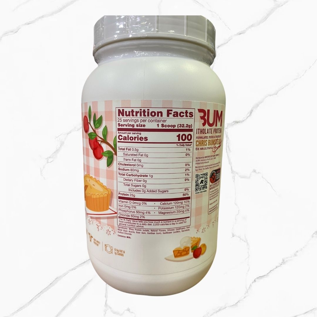 Raw Nutrition CBum Itholate Protein Grandmas Apple Pie 25 servings