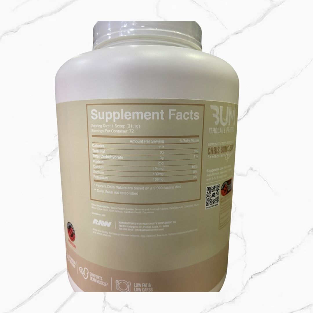 Raw Nutrition CBum Itholate Protein Vanilla Oatmeal 5Lbs