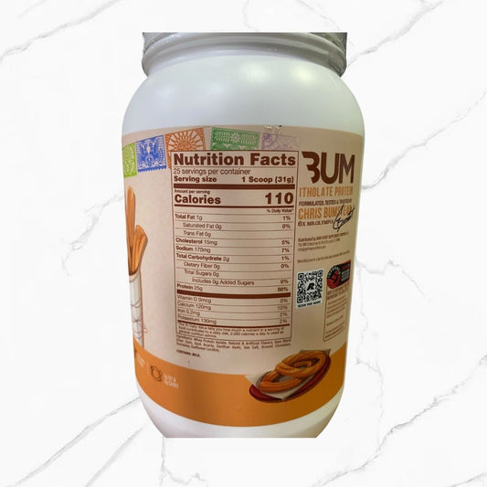 Raw Nutrition CBum Itholate Protein Churro 25 servings