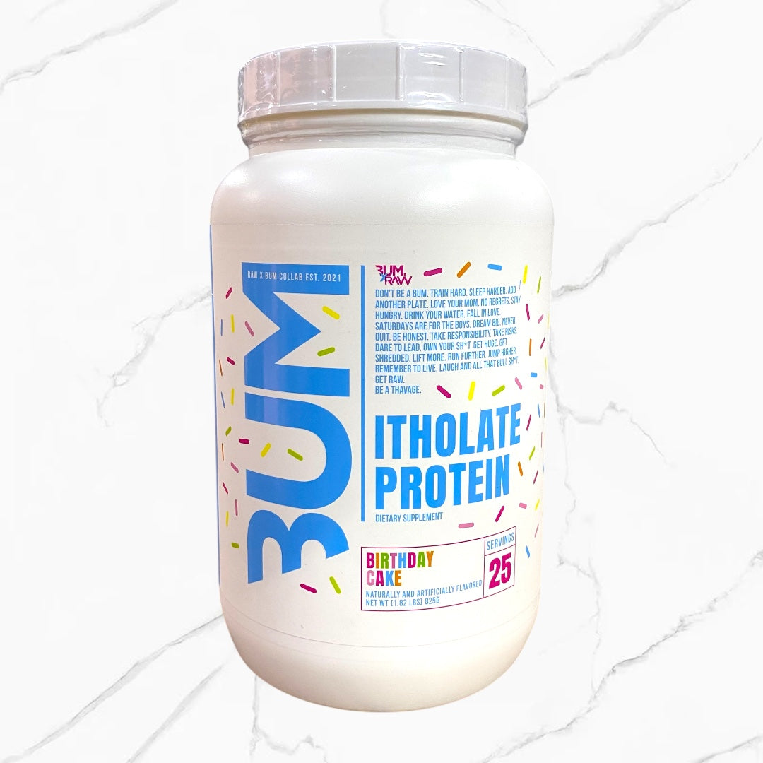Raw Nutrition CBum Itholate Protein Birthday Cake 25 servings