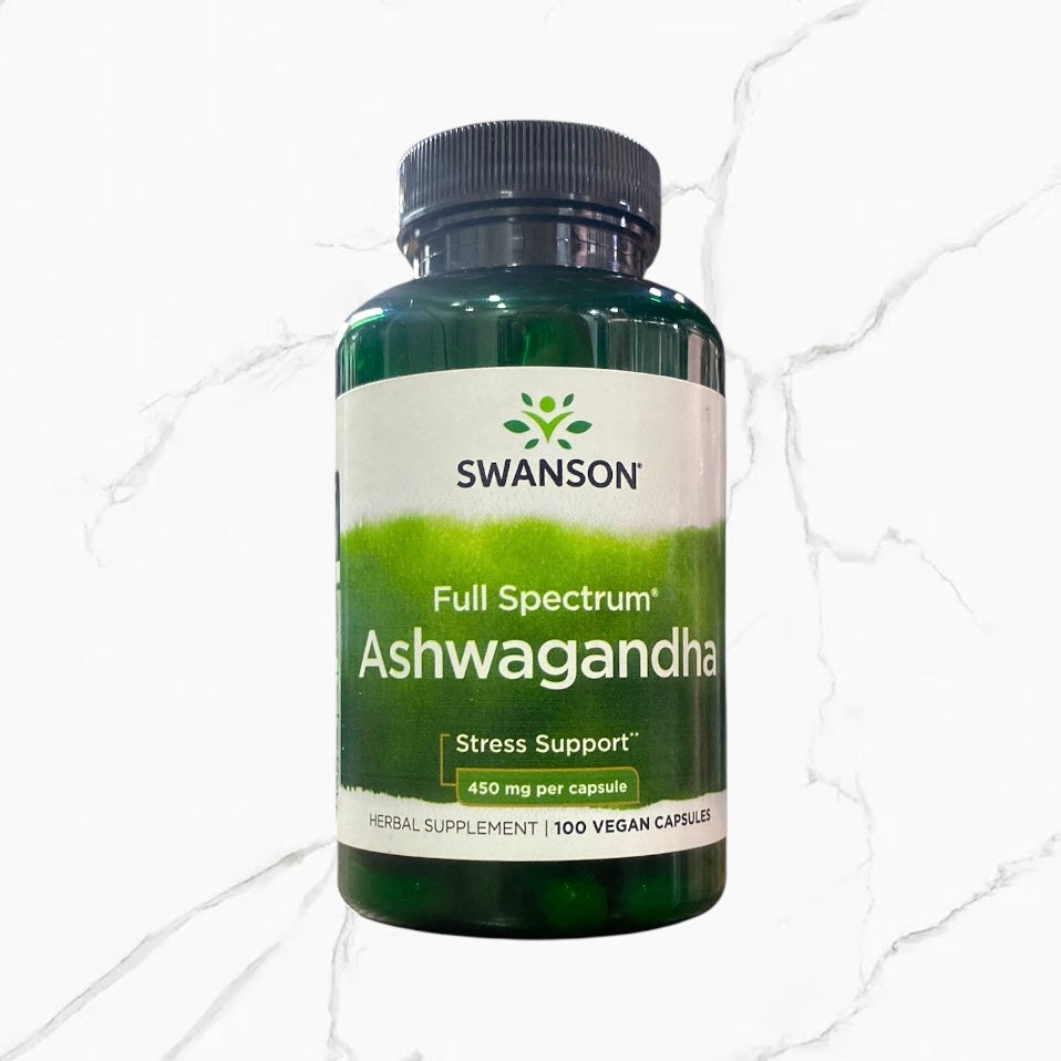 Swanson Ashwagandha 450mg/cápsula (100 cápsulas)