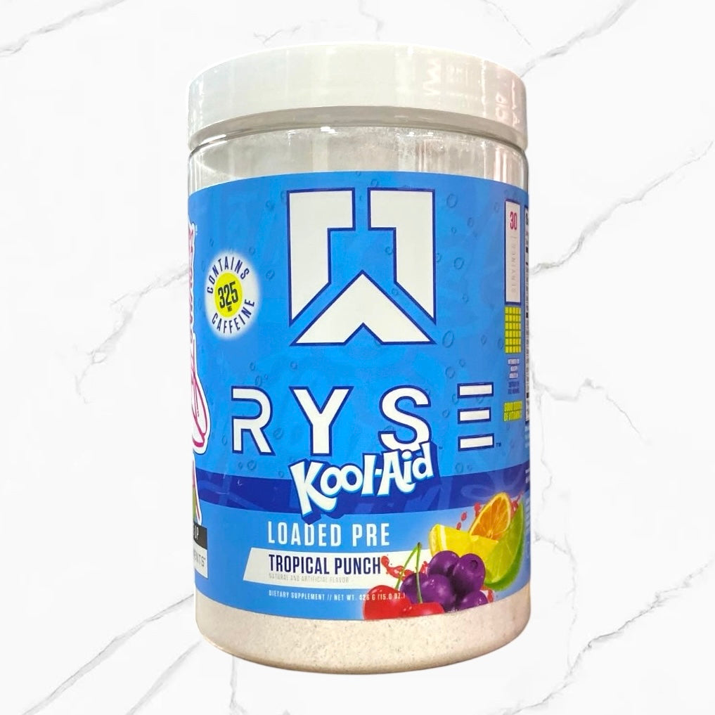 Ryse Loaded Pre Kool Aid Tropical Punch 30 servings