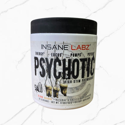 Psychotic high stim preworkout blood orange