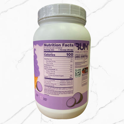 Raw Nutrition CBum Itholate Protein Ube Ice Cream