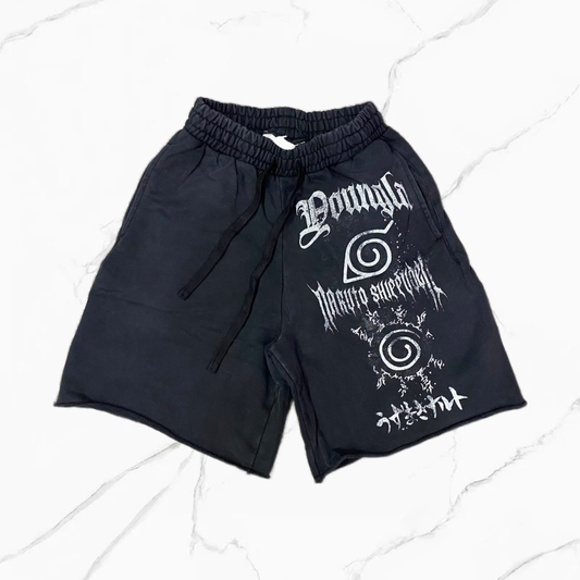 YoungLA - #1002 - Naruto Sweat Shorts Sealing Formula