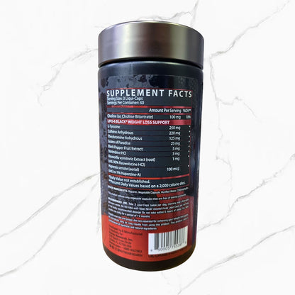 Nutrex Research Lipo 6 Black 120 Caps