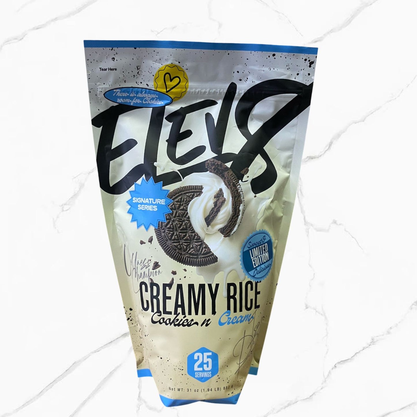 Creamy Rice Cookies and Cream