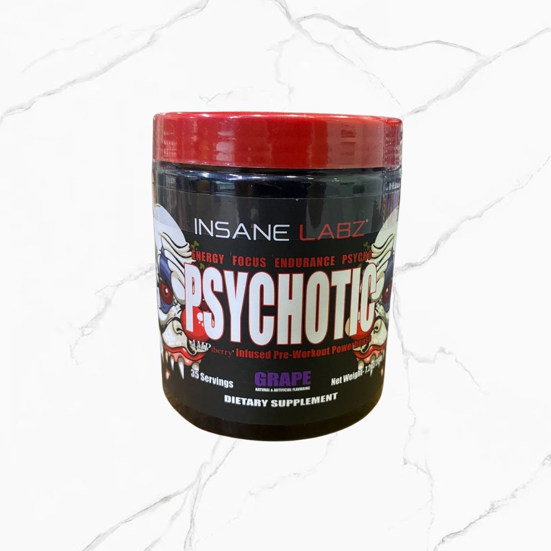 Insane Labz Pre-Workout Psychotic Grape 35 servings