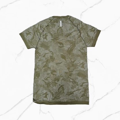 Gymshark - A5A2D Geo Seamless T-Shirt Green