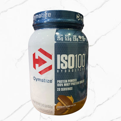 Dymatize ISO 100 Hydrolyzed 100% Whey Protein Isolate Chocolate Peanut Butter