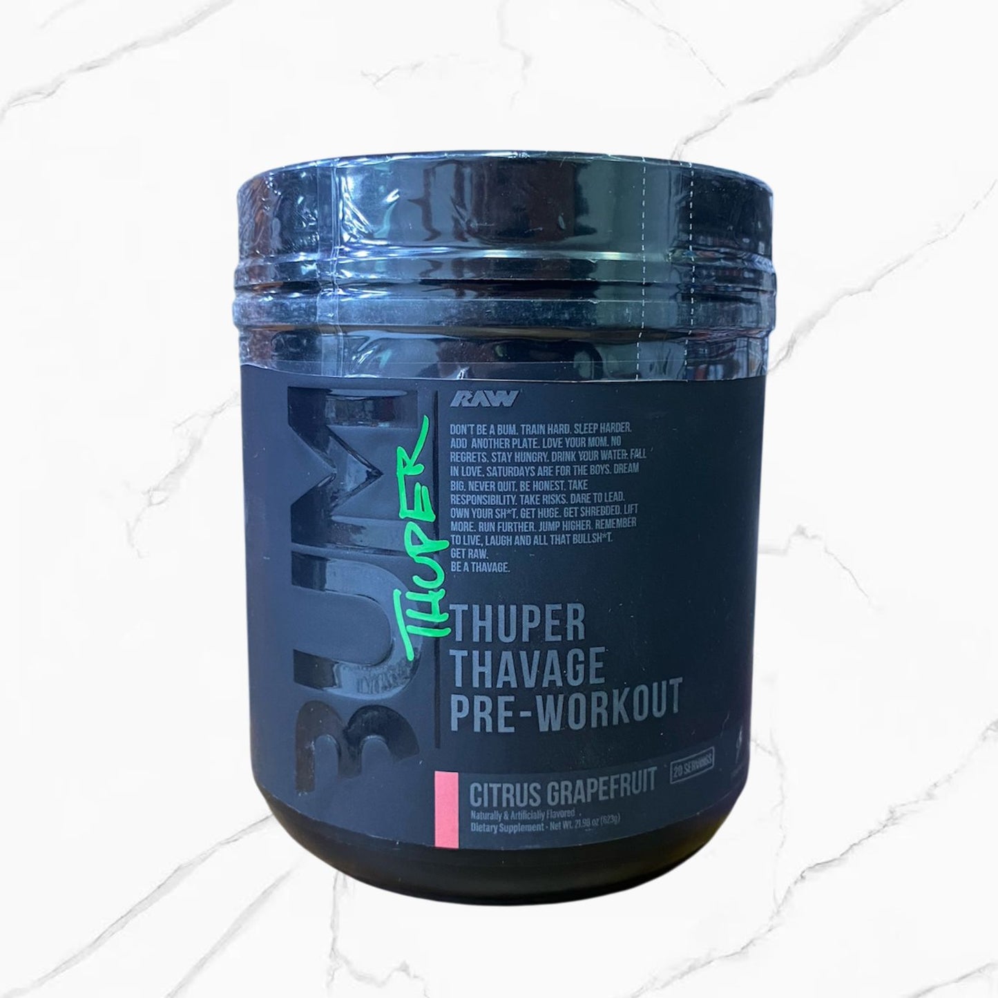 Thuper thavage pre-workout Citrus Grapefruit