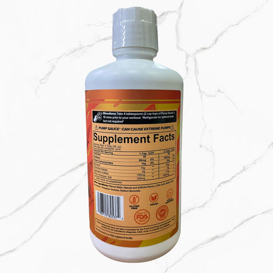 Pump Sauce Pre-Workout Tropical Pump-Sicle