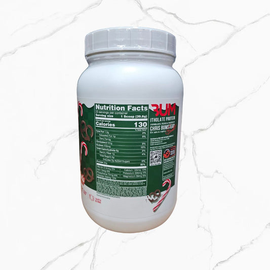 Raw Nutrition CBum Itholate Protein Choco Peppermint Pretzel Bark 25 servings