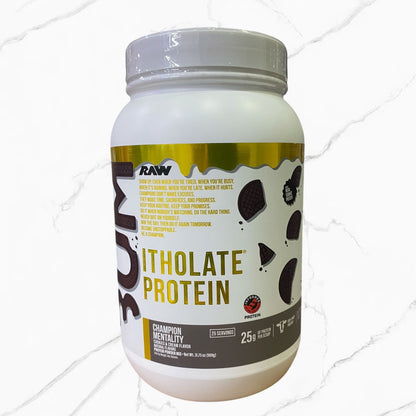 Cbum itholate protein champion mentality cookies and cream