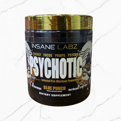 Psychotic 35 servicios Blue punch (tapa dorada)