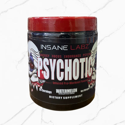 Insane Labz Psychotic Pre-Workout Watermelon 35 servings