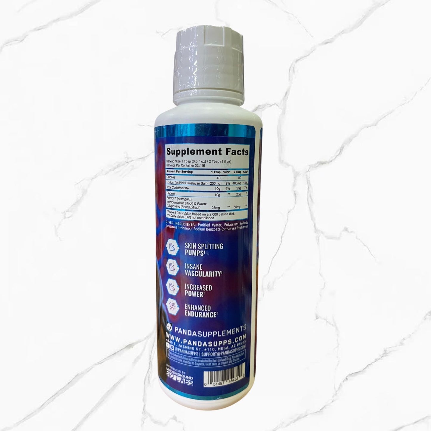 Pump Liquid Glycerol Stim-Free Unflavored