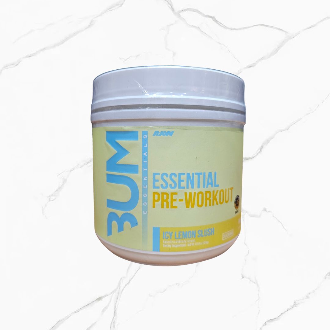 Raw Nutrition CBum Essentials Pre- Workout Icy Lemon Slush 30 servings