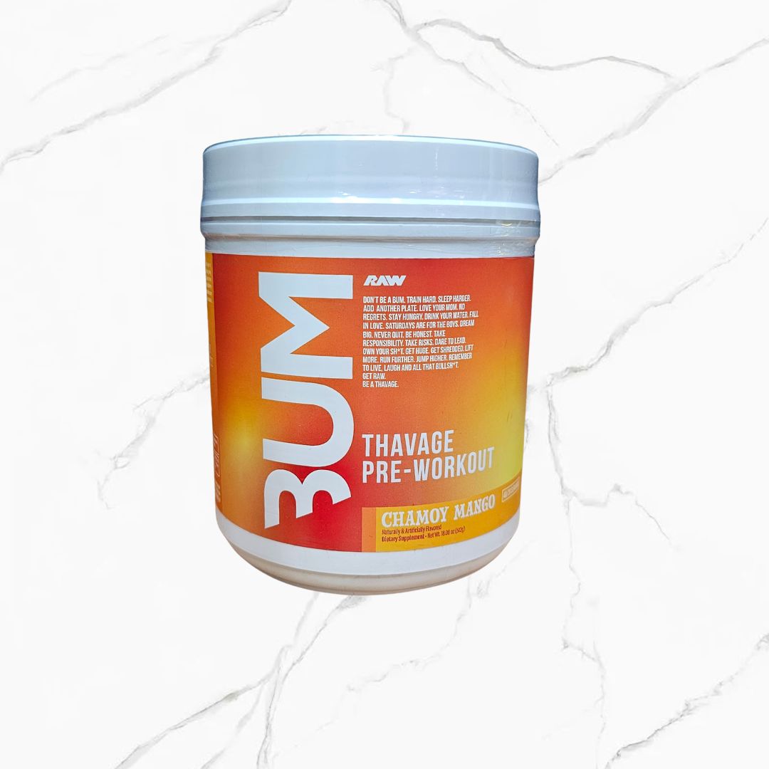 Raw Nutrition CBum Thavage Pre-Workout Chamoy Mango 40/20 servings