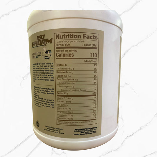 Iso Phorm Premium Whey Protein Isolate Vainilla Soft Serve