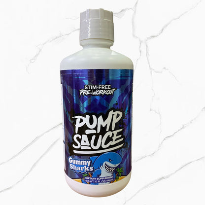 Pump Sauce Pre-Workout Gummy Sharks