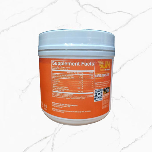 Raw Nutrition CBum Essentials Pre- Workout Orange 30 servings