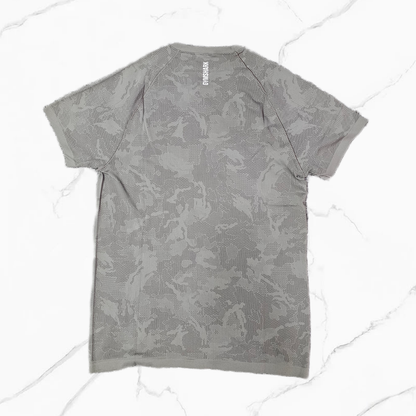 Gymshark - A5A2D Geo Seamless T-Shirt Brown