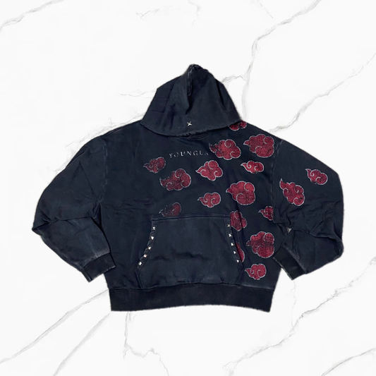 YoungLA - #5083 Naruto Stud Artwork Hoodies Akatsuki