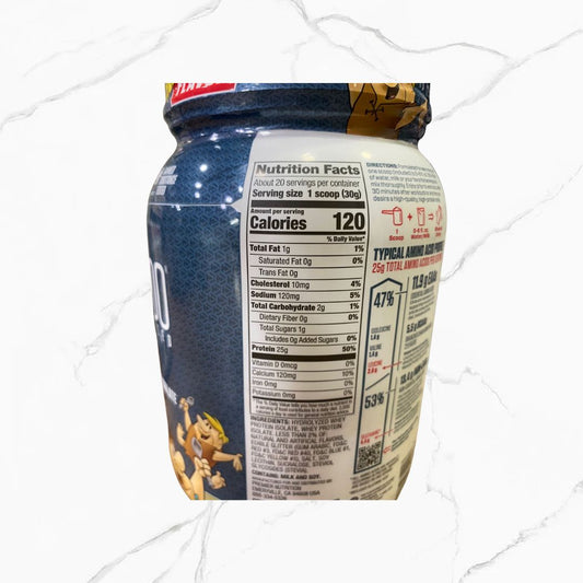 Dymatize ISO 100 Hydrolyzed 100% Whey Protein Isolate Fruity Pebbles 1.34Lbs