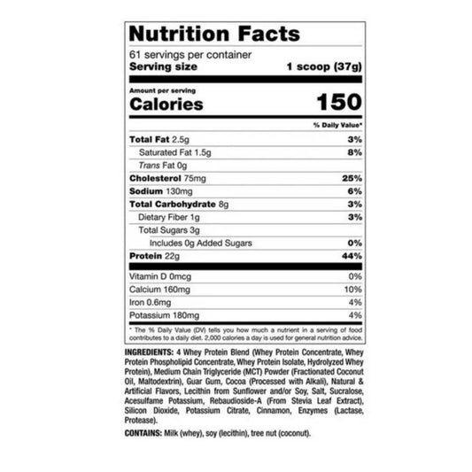 Mutant Whey Protein Triple Chocolate (5Lbs)