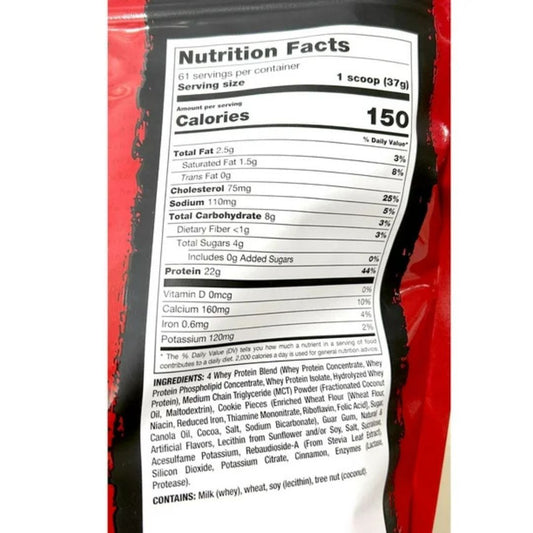 Mutant Whey Protein Cookies and Cream 5 Lbs