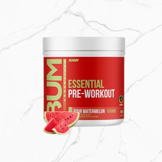 Raw Nutrition CBum Essentials Pre-Workout Sour Watermelon 30 servings