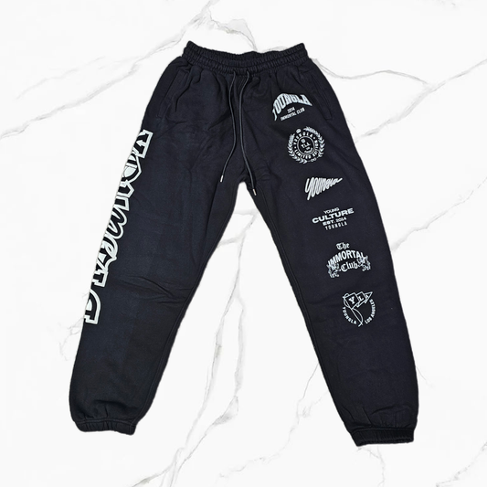 YoungLA 204 - Immortal Killer Joggers Black