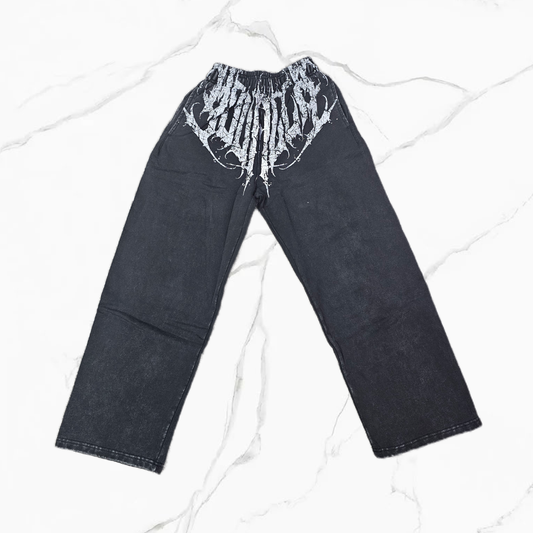 YoungLA 2079 - Dark Wave Joggers Black Wash
