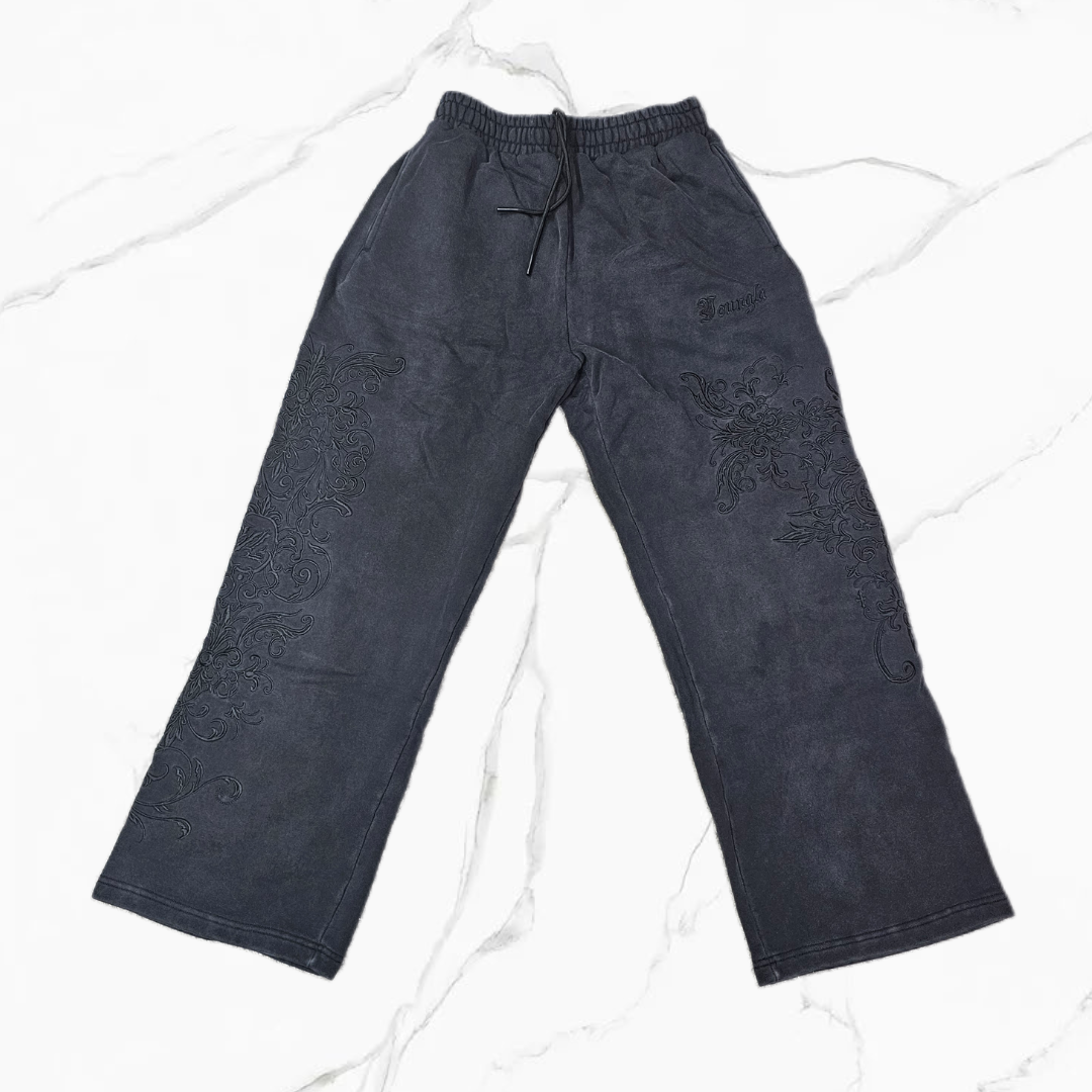 YoungLA 2061 - Threadmark Sweats Black Wash